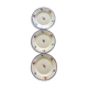 3 plates Mary Lou Digoin Sarreguemines