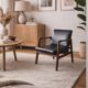 Scandinavian teak armchair