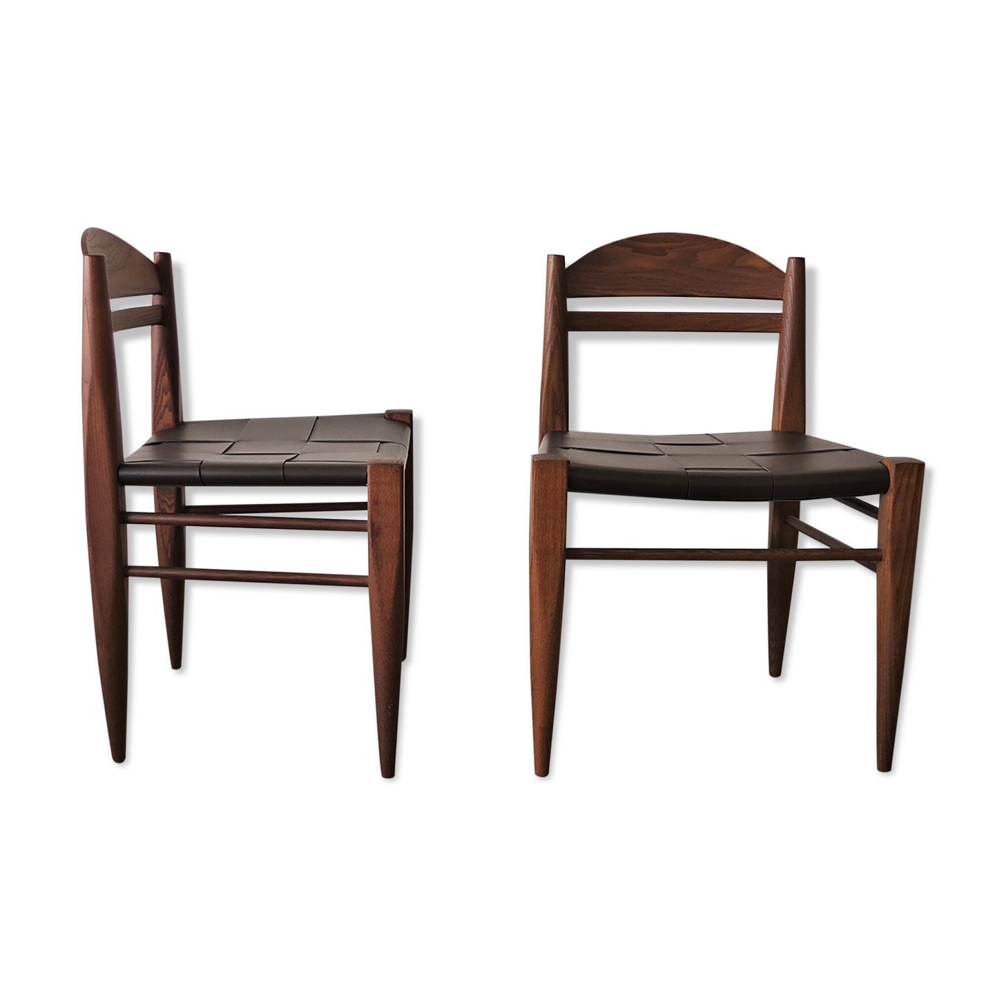 Biliani Dining Room Chairs, 1900s, Set of 2