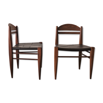 Biliani Dining Room Chairs, 1900s, Set of 2