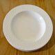 Suite of five soup plates, pagnossin ironstone, italy, vintage