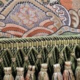 Paire de fauteuils Napoléon III en tissu Etro, France, fin XIXe