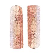 Italian Murano Glass Pink “Cocodrile” Wall Sconces in Modern Organic Style
