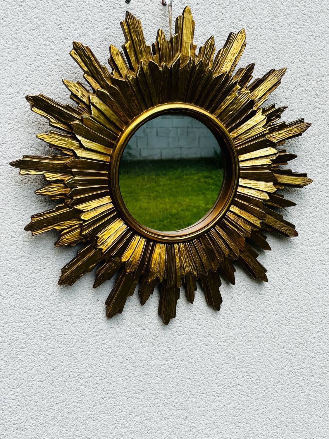 Authentic 1950s sun mirror