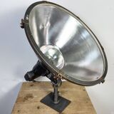 Large Vintage Industrial Aluminium Factory Wall Spotlight, 1970s