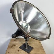 Large Vintage Industrial Aluminium Factory Wall Spotlight, 1970s