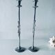 Pair of sun candle holders