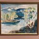 Original Swedish Oil on Canvas – “River” by Liljedahl – Signed – Dated 1986