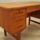 Teak desk, Danish design, 1960s, production: Denmark