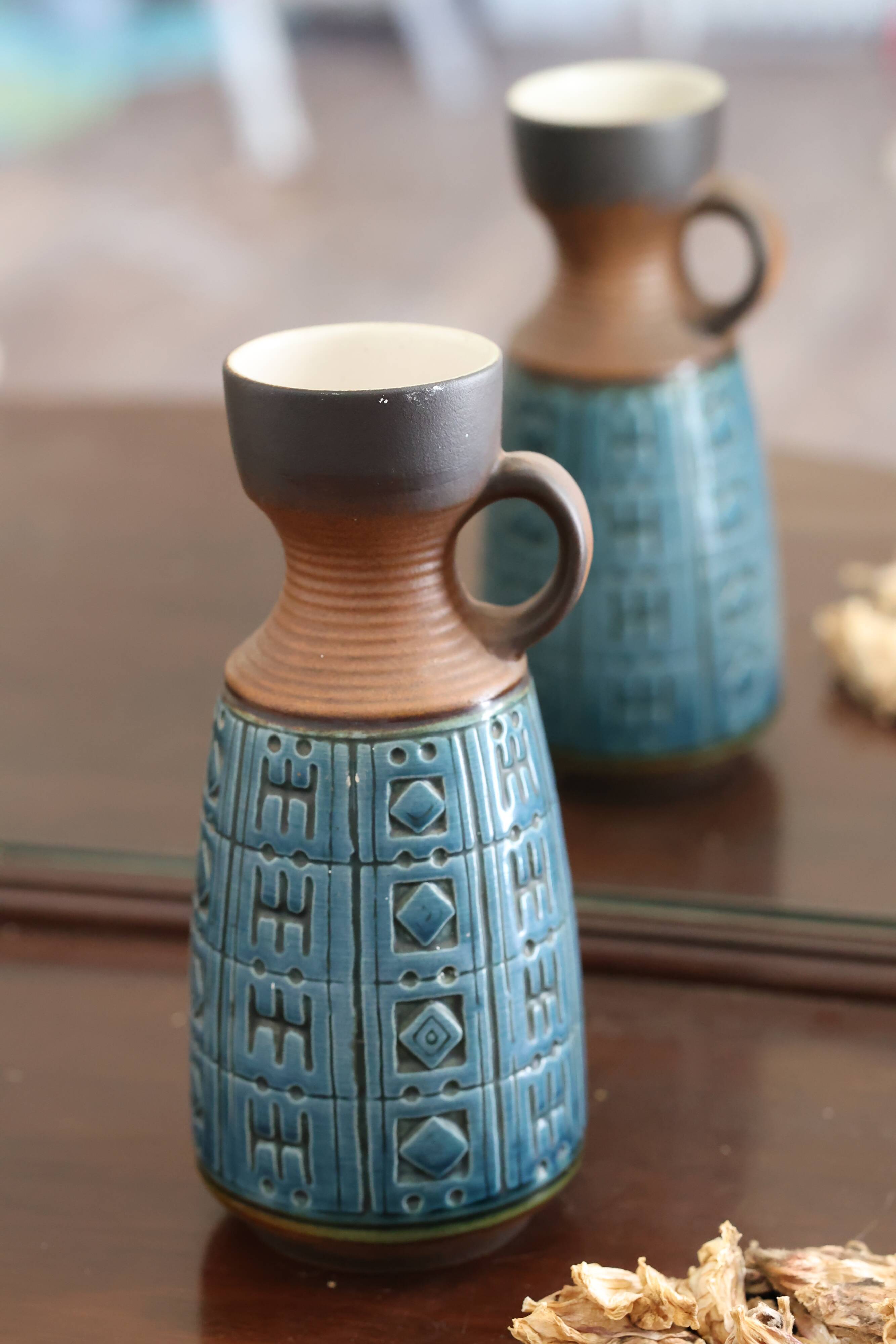 Vintage vase from the 50s Ü-keramik (Uebelacker)
