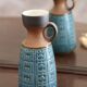 Vintage vase from the 50s Ü-keramik (Uebelacker)