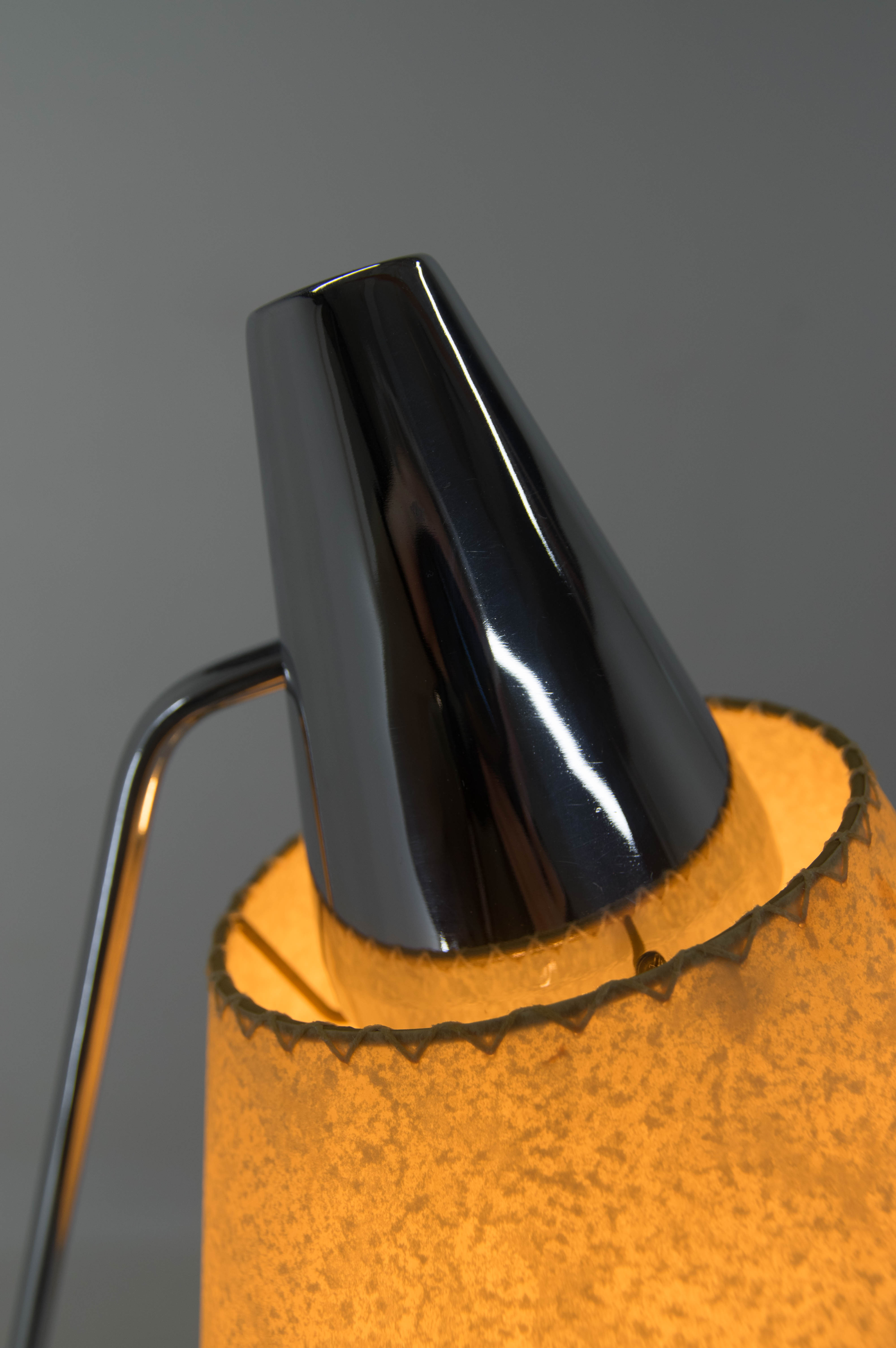 Floor lamp by Hurka for Napako, 1950s, restored