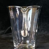 Pichet carafe a orangeade em verre soufflé