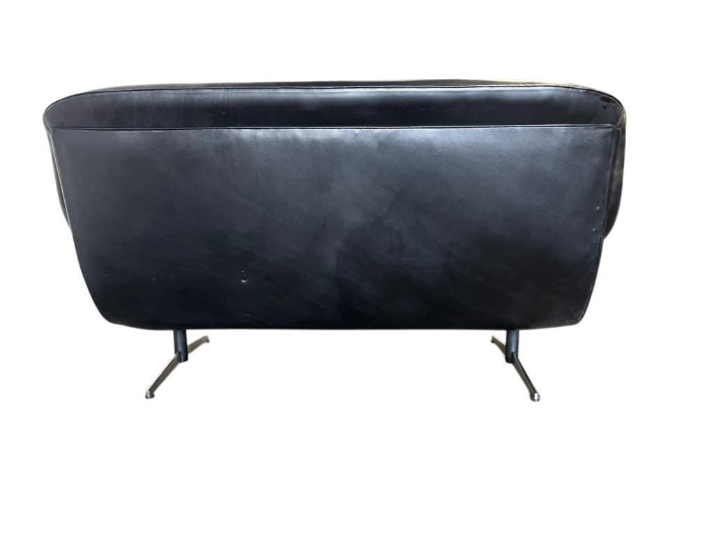 Vintage black Danish canapé / armchair / ESA canapé