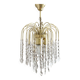 Vintage Italian waterfall chandelier with tassels