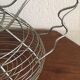 Hen-shaped egg basket
