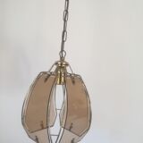 Vintage glass chandelier