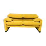 Maralunga sofa by Vico Magistretti for Cassina 2 places