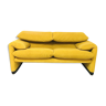 Maralunga sofa by Vico Magistretti for Cassina 2 places