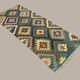 Vintage Turkish Kilim 252x106 cm