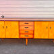 Vintage Scandinavian wooden sideboard – 1960s/70s