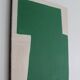 Contemporary art on canvas "verdant stillness" by Bodasca