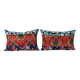 Set of 2 vintage Turkish cushion covers 38x56 cm