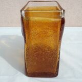 Vase en verre soufflé