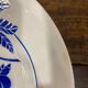 Lot of 9 hollow plates and dish Digoin Sarreguemines