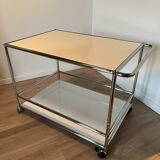 USM Haller Serving Trolley in Pure White