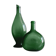 Paire de bouteilles en verre absinthe