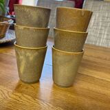 6 Digoin cups