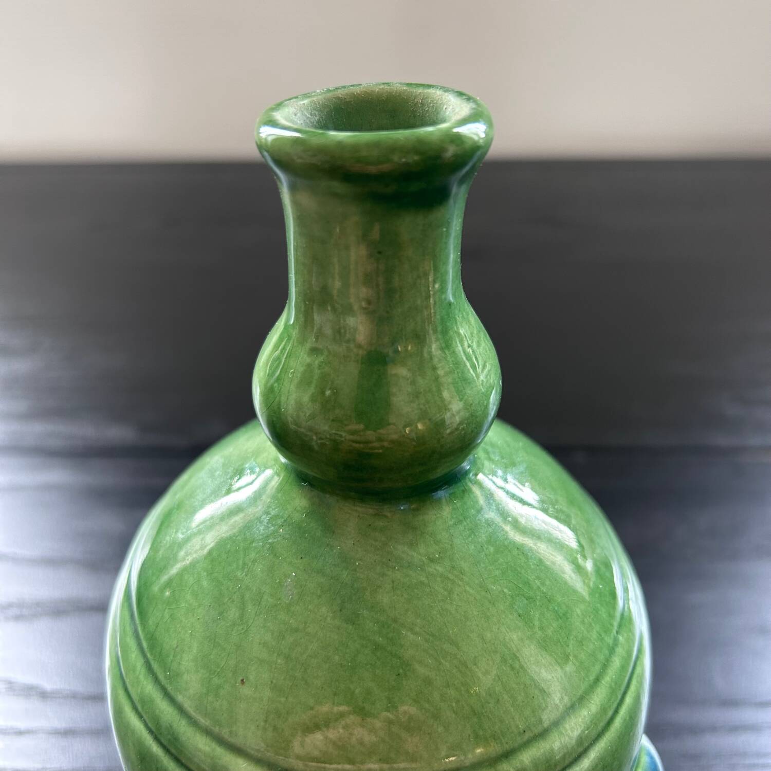 Bouteille provençale décor olives