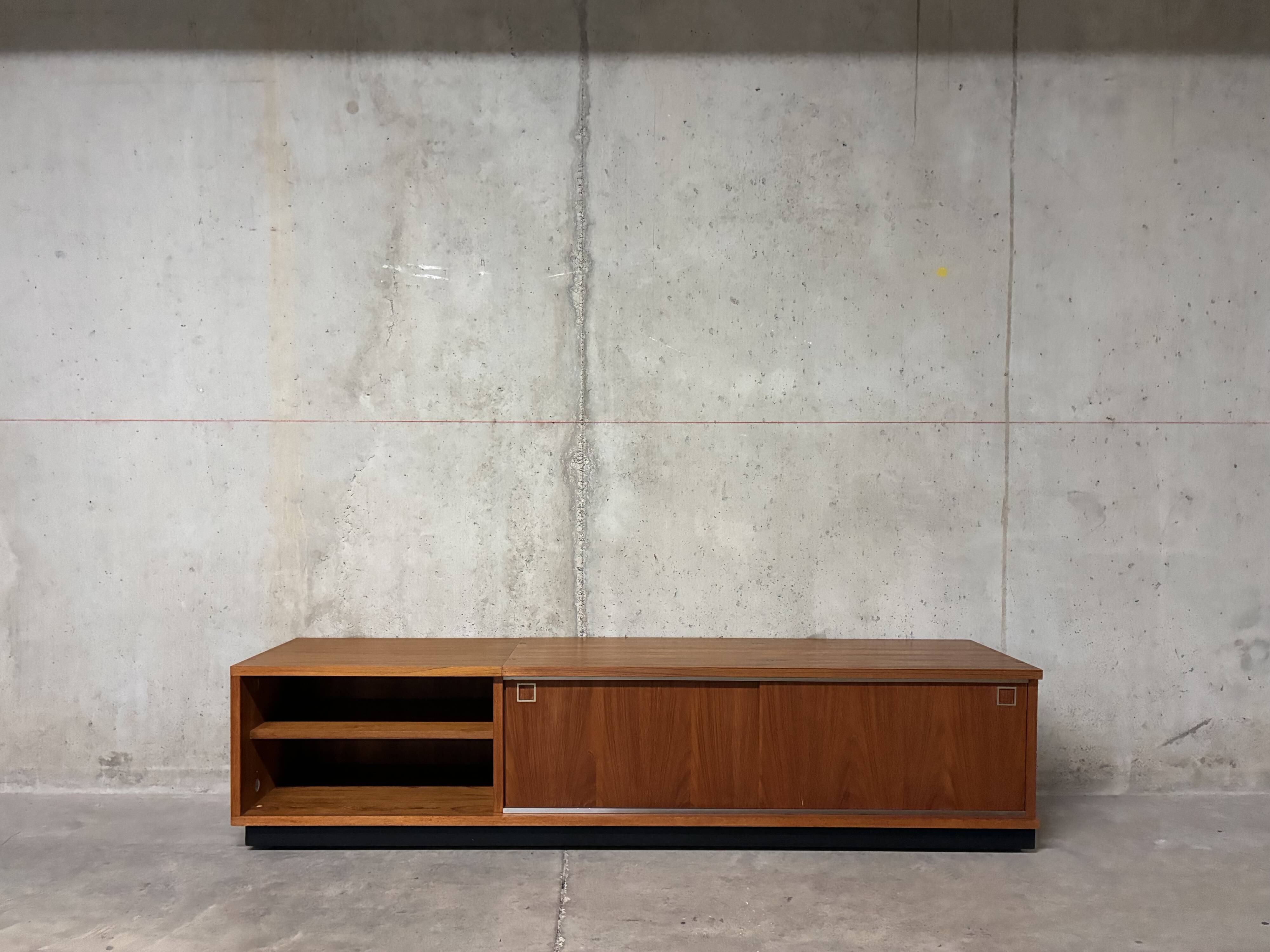 Low modernist teak sideboard Paolozzi vintage Monopoly 1960s
