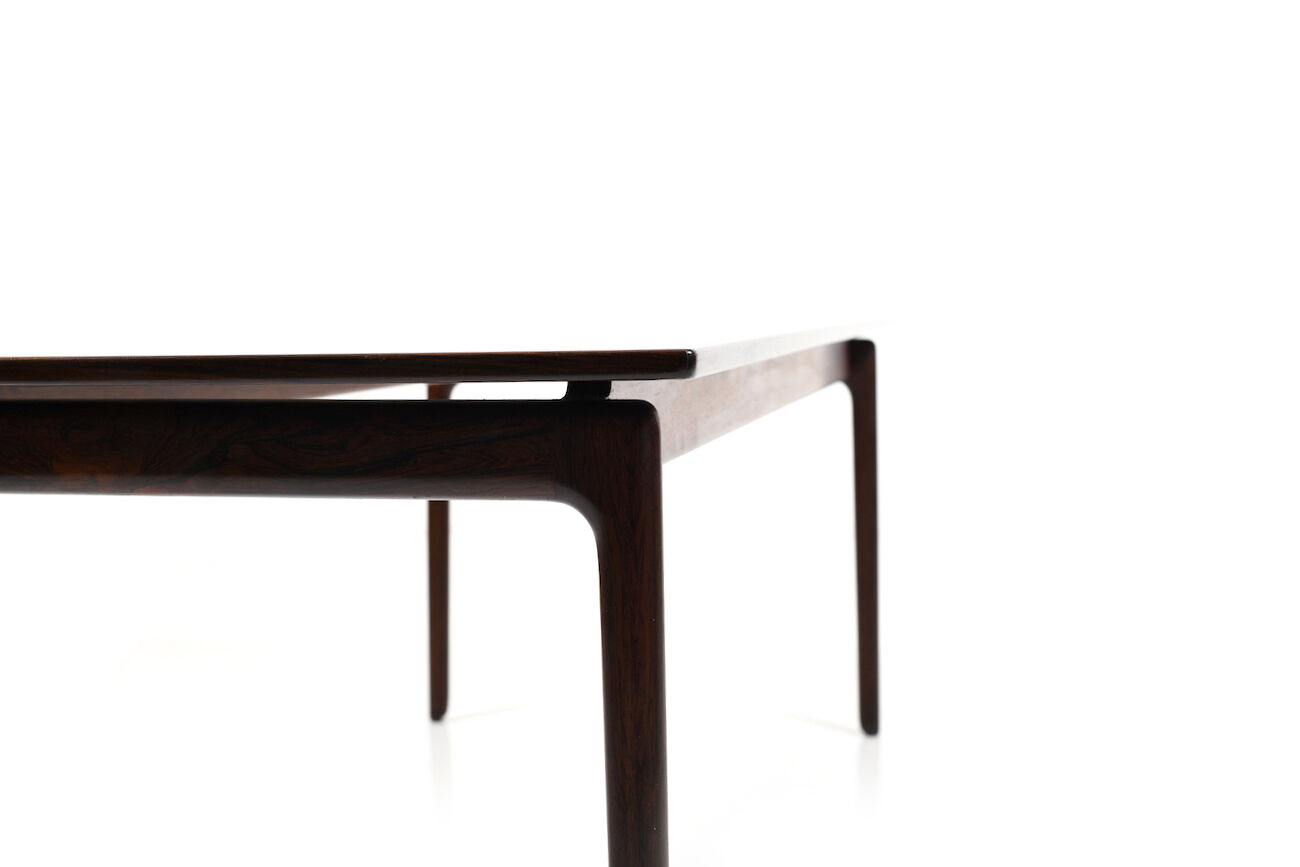 Danish rosewood sofa table by Ole Wanscher