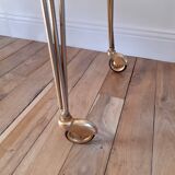 Dessert in formica and golden brass