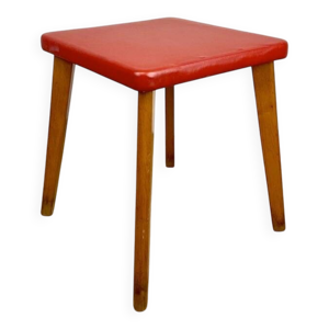 tabouret bois et similis - cuir
