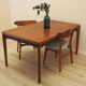 Teak extending dining table Henning Kjærnulf, Vejle, 1960s