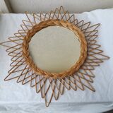 Miroir soleil osier