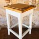 Vintage oak farmhouse stool Circa 50