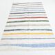 5x8 Colorful Striped Vintage Kilim Rug, 149x238Cm