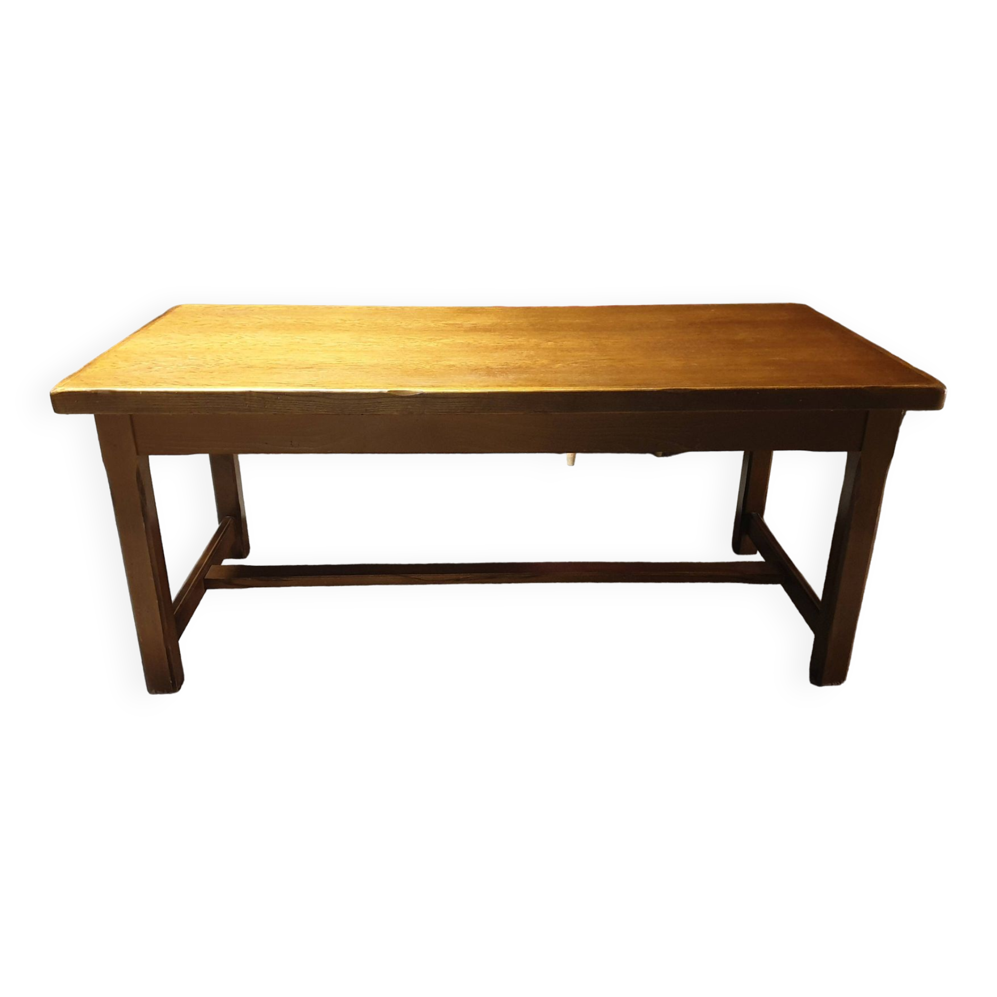 Solid oak farm table