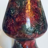 Gilded glass vase