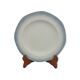 4 old hollow plates Bavaria model Sissi blue