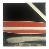 Pierre FICHET, Untitled, c. 1969. Embossed lithograph signed in pencil