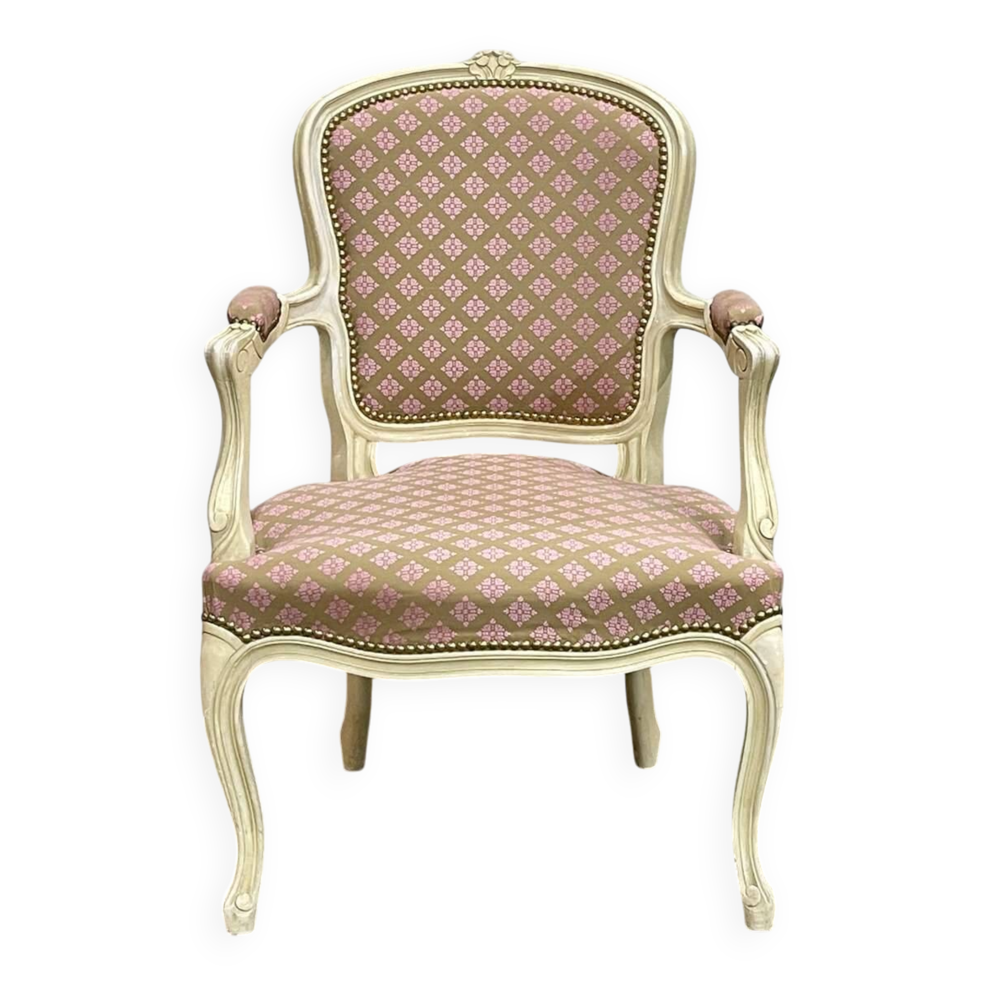 Louis XV style armchair, work from the 70s