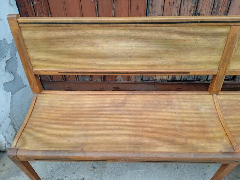 Stella bench 199 cm vintage wood