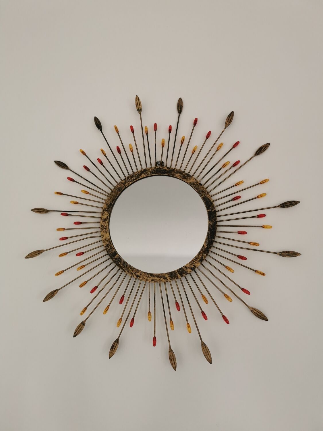 Vintage sun mirror