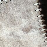 Lot of 2 carpets cow skins 120x60cm
