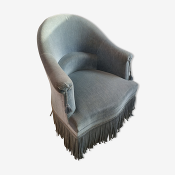 Blue toad armchair, 1970